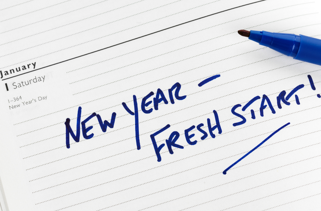 Starting Fresh: Recovery and New Year’s Resolutions